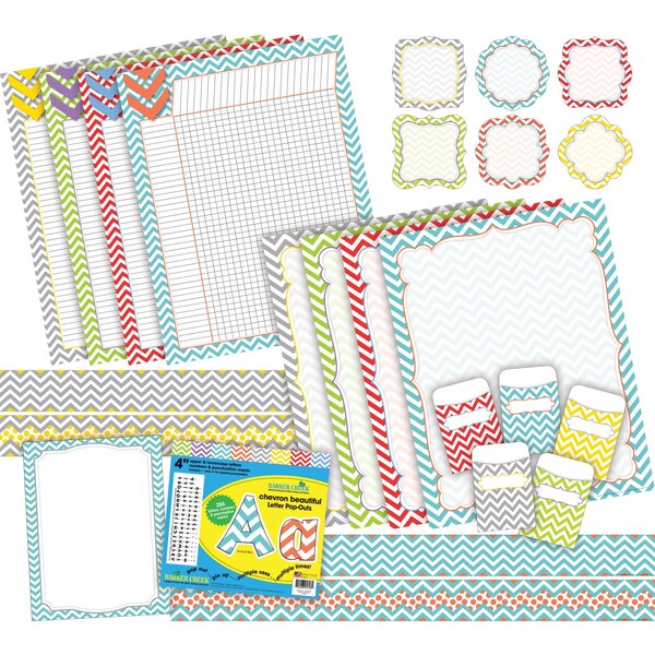 Barker Creek Beautiful Chevron Curated Collection, 403/Set 3527 - main